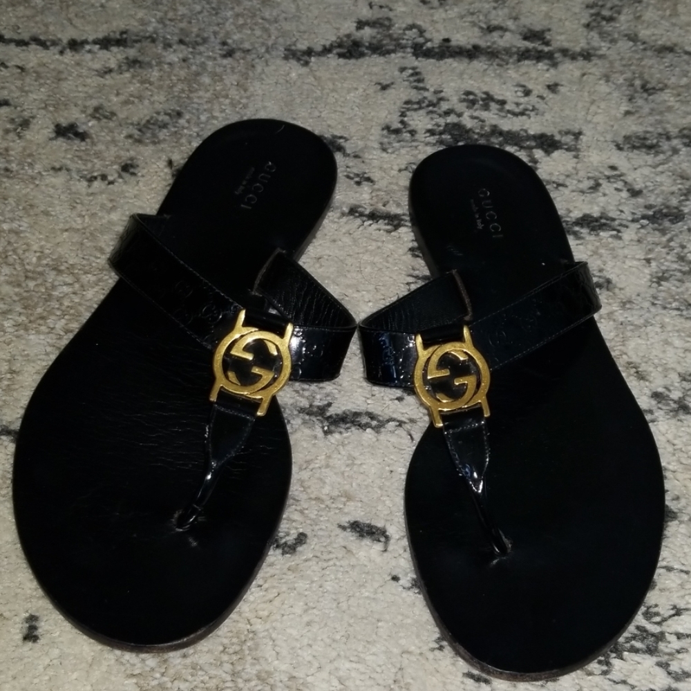 Gucci GG Signature Sandals